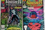 The Punisher War Journal #'20 &amp; 21 Copper Age Comics (1990)