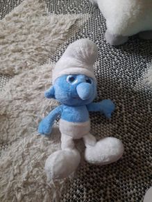 small plush smurf