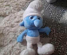 small plush smurf