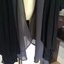Black Waterfall top Size 26 or 20 Upwards. Image 2
