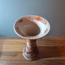 Japanese Imari Trumpet Vase Three Friends of Winter Pattern 19th Century Image 3