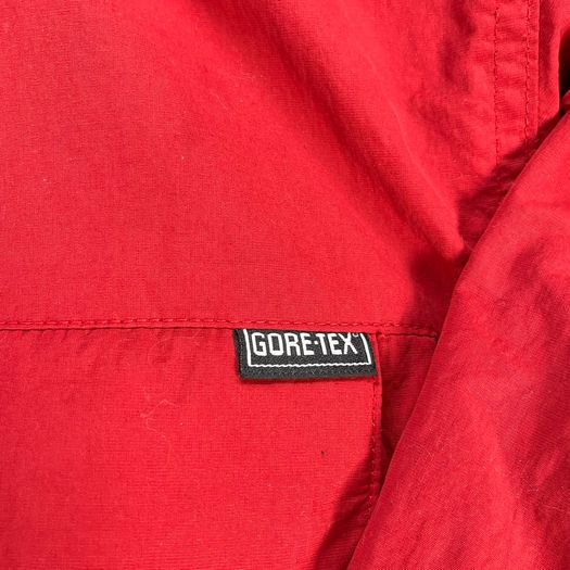 Aigle Gore-Tex Jacket 90s Retro Rain Waterproof Hiking Walking Red Mens M