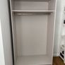 2 open wardrobes and matching headboard Image 2