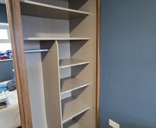 walnut wardrobe