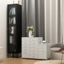 5-Drawer Mobile File Cabinet, Filing Cabinet, Rolling Filing Organizer, Metal Storage Cabinet with Casters for Home,Office and School, White Image 2