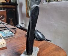 Irish sculpture made from ancient bog oak
