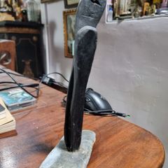 Irish sculpture made from ancient bog oak