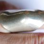 Vintage Sterling Silver 925 hallmarked Domed Ring,  Abstract Mid-Century Style, Size N1/2 - 13,3g Image 3