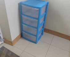 storage plastic 4 drawer