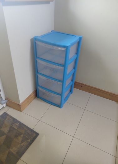 storage plastic 4 drawer