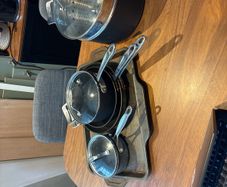 Set of All Clad pots and pans