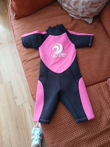 Girls wetsuit age 2 to 3