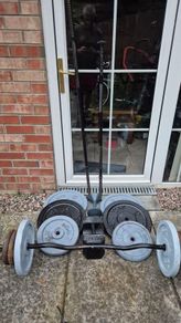 weights barbell dumbells bench