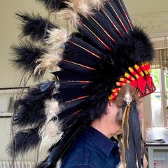 Native American Headdress - Handmade, Highest Quality