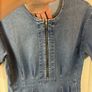 New Structured Caroll Denim Dress with pockets, knee length- Size 42 / fits as UK12 Image 5