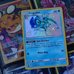 Frogadier ! Baby Shiny ! Shiny Rare ! from Hidden Fates Set ! 2019 ! Pokemon Card !