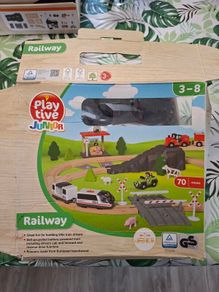 play tive junior wooden railway set
