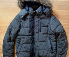 River Island Khaki Bomber Jacket small
