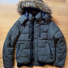 River Island Khaki Bomber Jacket small