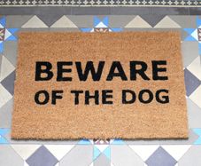 Door Mat Beware of the D0g D9692