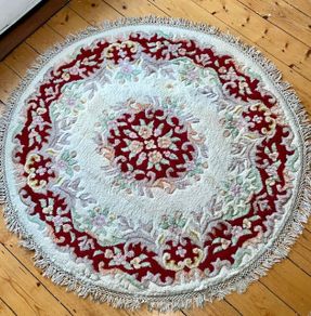 Round Woven Rug
