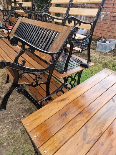 cast iron ( Tables - benches - chairs )