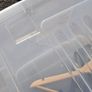70L Rolling Storage Box with lid Image 3