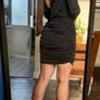 Brand New Small Black Dress With Subtle Sparking S size Image 4