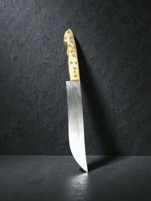 Bone handle Cretan knife