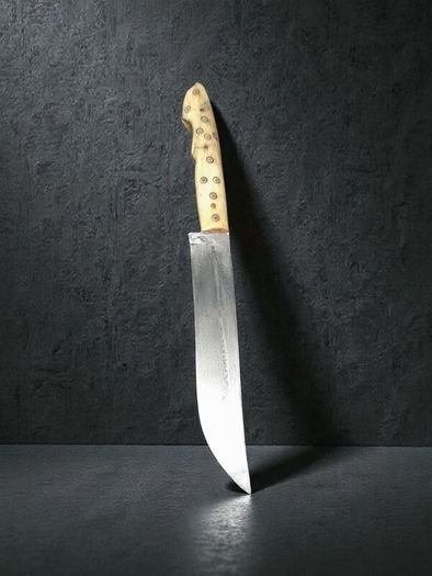 Bone handle Cretan knife