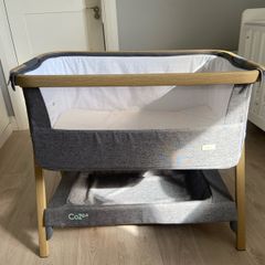 Tutti Bambini Bedside Crib (with mattress & mattress protector)