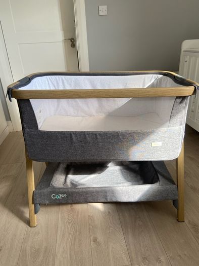 Tutti Bambini Bedside Crib (with mattress & mattress protector)
