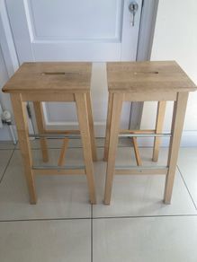 Pair of bar / counter stools - Quick sale needed