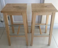 Pair of bar / counter stools - Quick sale needed