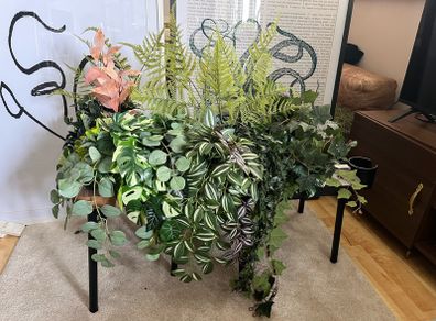Fake Plants Bulk Set of IKEA FEJKA Artificial Plants 28 Units (Mixed Sizes)