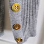 Vintage Yves Saint Laurent wool blend jumper in very good condition with a small repair on the front see photos UK size 10 but see last three photos for exact measurements made in France FREE STANDARD POSTAGE INCLUDED Image 5