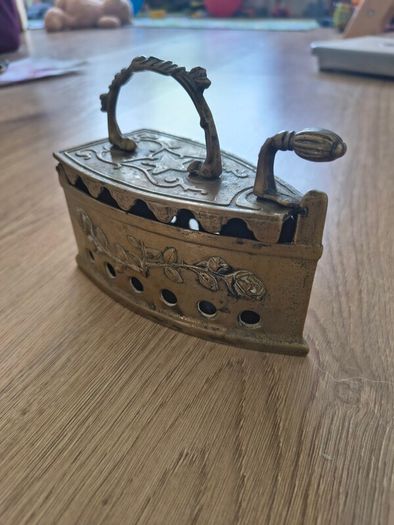 Antique brass iron