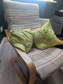 chair and foot rest