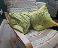 chair and foot rest