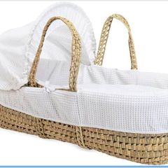 Moses basket and stand plus hood