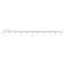 Garden Fence with Spear Top Steel 17x0.6 m Black Image 5