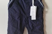 Baby boy navy chinos with braces