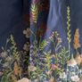Blue with green buttons dress Image 2