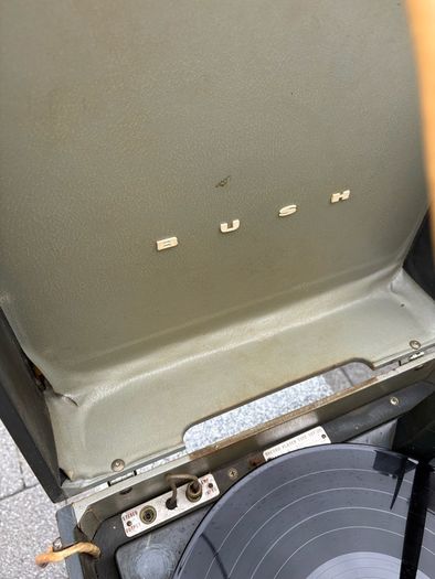 vintage record player