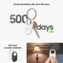 Samsung Galaxy SmartTag2 Bluetooth Tracker (1 Pack), Compass View AR, Find Lost Mode, Black Image 6