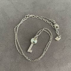Swarovski Crystal Key Pendant Necklace in Perfect Condition