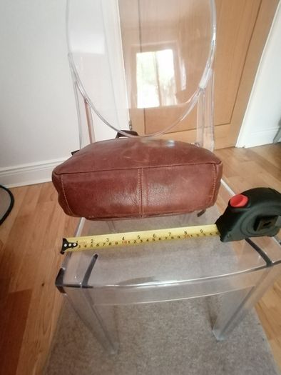 Satchel style bag - real leather