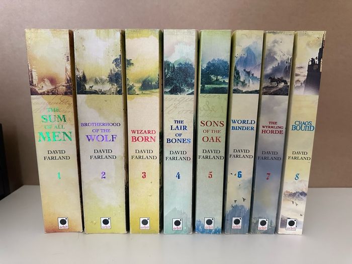 8x Set of Books by David Farland