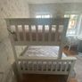 Wooden triple bunk bed Image 2