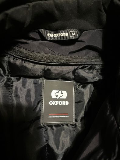 Motorcycle Jacket Oxford Montreal 4 Blk/Fluo Size: Medium